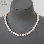 Wisdom: Japanese Pink Akoya Pearl 18K White Gold Necklace