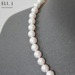 Wisdom: Japanese Pink Akoya Pearl 18K White Gold Necklace