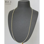 Compassion: Baby Gold-Ivory Akoya Pearl 14K Yellow Gold Necklace
