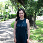 Compassion: Baby Gold-Ivory Akoya Pearl 14K Yellow Gold Necklace