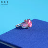 Candy Ring 2: Watermelon Tourmaline & Spinel 14K Rose Gold Ring