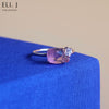 Candy Ring 4: Watermelon Tourmaline & Spinel 14K Rose Gold Ring