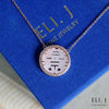 Blessed Capsule: Type A Lavender Jadeite & Diamond 18K Rose Gold Double Happiness Pendant