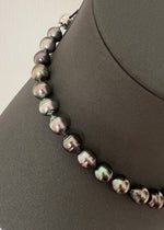 Courage: Tahitian Pearl 14K White Gold Necklace