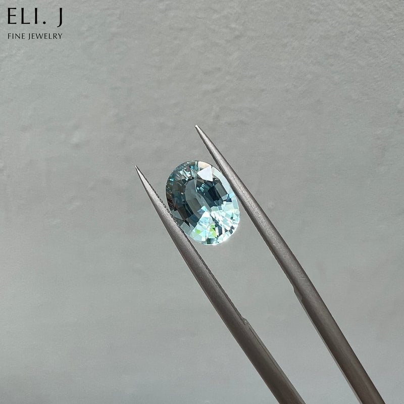 Aquamarine (Bespoke Deposit): Oval Cut, 1.27ct (Ref. 301)