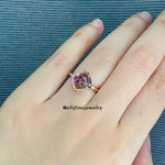 The Candy Ring- Custom-cut Sugarloaf Ametrine 18K Yellow Gold Ring