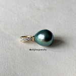 Tahitian Pearl 18K Yellow Gold Pendant