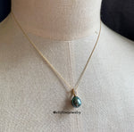 Tahitian Pearl 18K Yellow Gold Pendant