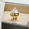 Childhood Iced Gem Biscuit Ring No. 3 (The Clouds Collection: Keshi Pearl)