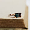"Destiny" Bi-Colour Tourmaline & Diamond 18K Rose Gold Ring