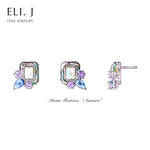 Moon Fairies: "Aurora" 14K Rose Gold Earrings