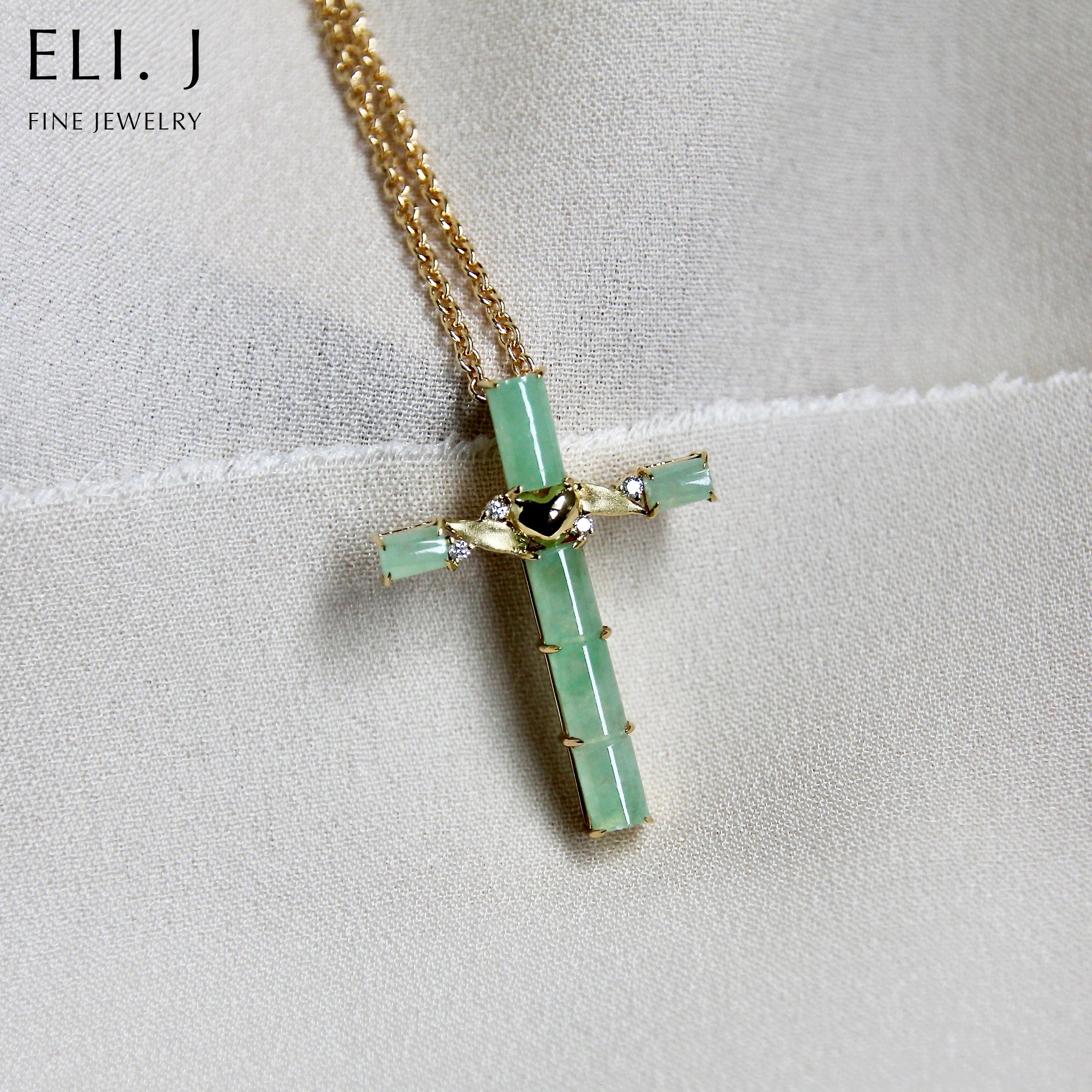 ☆ENGBROX☆ trust cross necklace EBNL24055 Designer fashion, Seoul-fully created | W Concept
